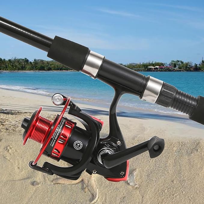 Fishing Rod, 6.9ft 2Pcs Telescopic Fishing Rods Set, Carbon Fiber Fishing Pole