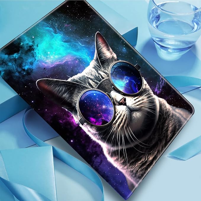 All-New HD 8 Plus Tablet Case Kindle Fire HD 8 Case 10th Generation 2024/2022/2020 Folding Stand PU Leather Slim Smart Cover with Auto Wake/Sleep for Amazon Fire Tablet 2020Animals Dog Paws