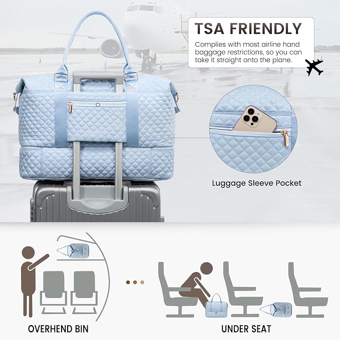 LOVEVOOK Travel Duffle Bag, Weekender Bags