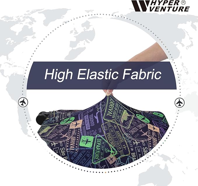 HYPER VENTURE Washable Luggage Cover