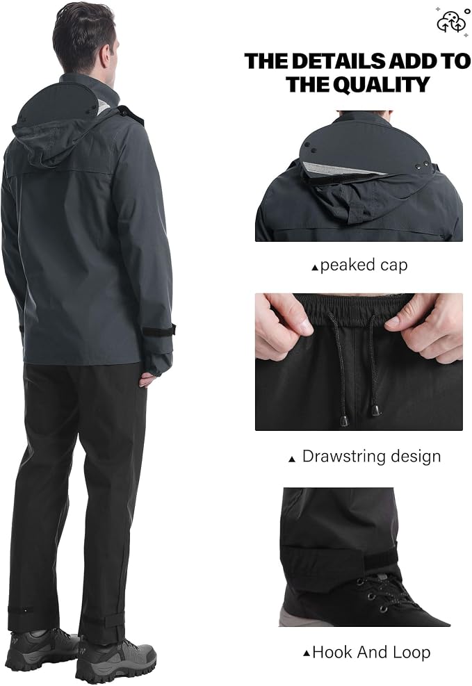 iCreek Rain Suit Waterproof Jacket