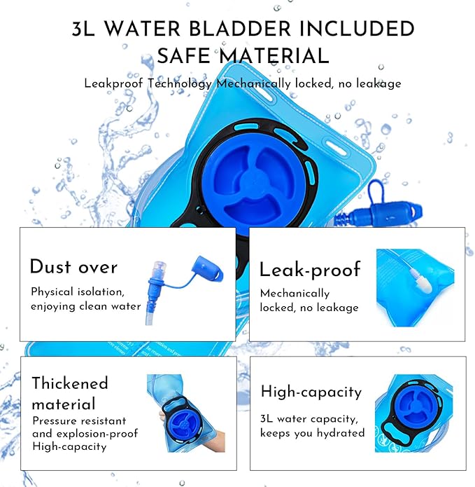 Reflective Hydration Backpack, Hydration Pack