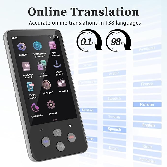 Language Translator Device, Real Time Translation Device