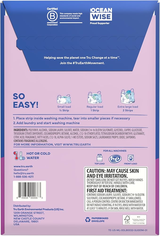 Tru Earth Compact Dry Laundry Detergent