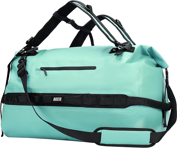 MIER Large Waterproof Duffel Bag Rolltop Dry Backpack Duffle Bags