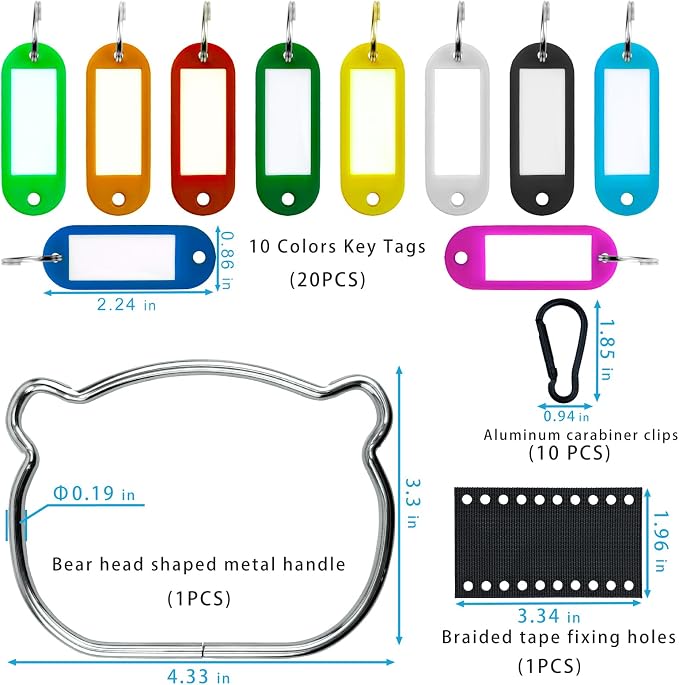 Portable Key Organizer Manager