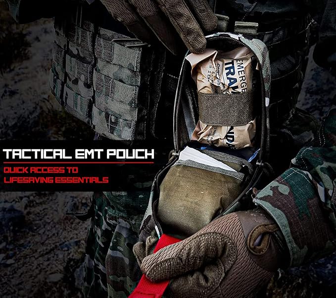 Tourniquet Pouch, Small Trauma Medical Kit Tactical First Aid