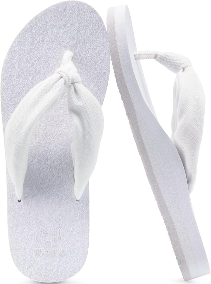 KuaiLu Flip Flops for Women
