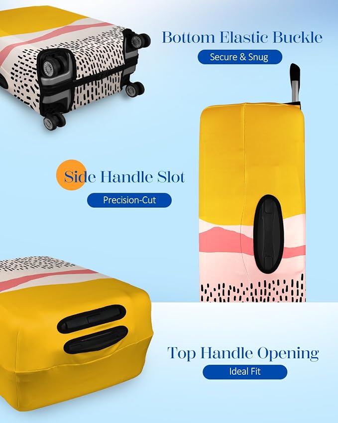 Slohif Luggage Cover for Suitcase Tsa Approved Protector