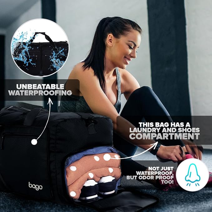 Bago Large Foldable Duffel Bags