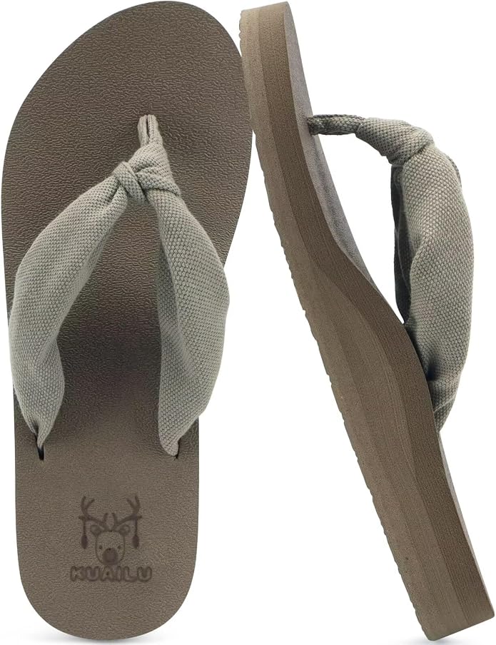 KuaiLu Flip Flops for Women