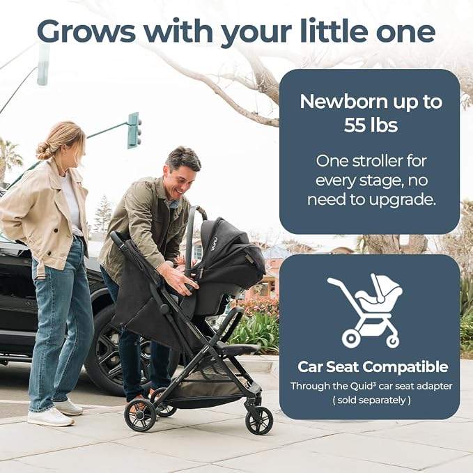 Inglesina Quid³ Stroller, Cosmic Black