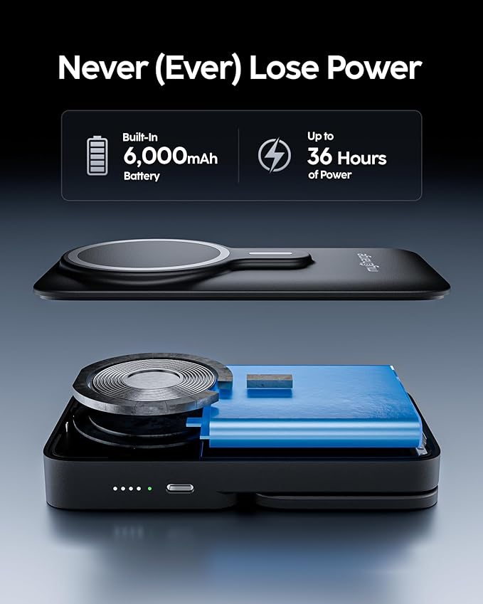 myCharge EcoHub 3 in 1 Apple Charging Station & Magsafe Battery Pack | Wireless