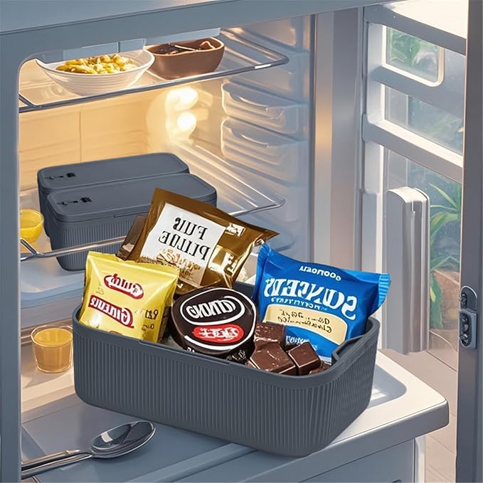 SANIDIKA Lockable Storage Box, Medicine Lock Box, Medical Lockbox, Cell Phone