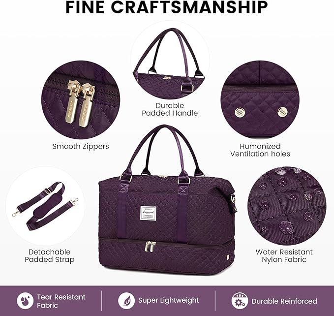 LOVEVOOK Travel Duffle Bag, Weekender Bags