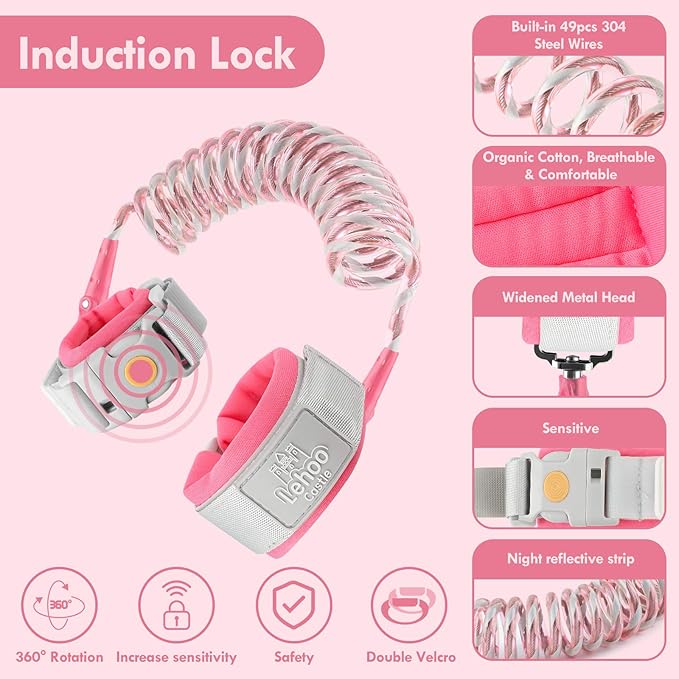 Lehoo Castle Upgraded Anti Lost Wrist Link, Kid Harness