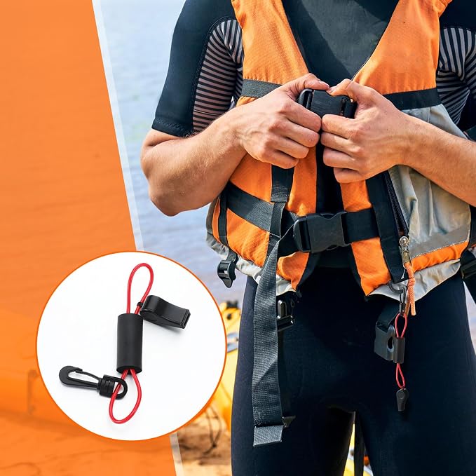 Whistle with Lanyard for Safety Boat Whistle Coast Guard Approved Float Boat