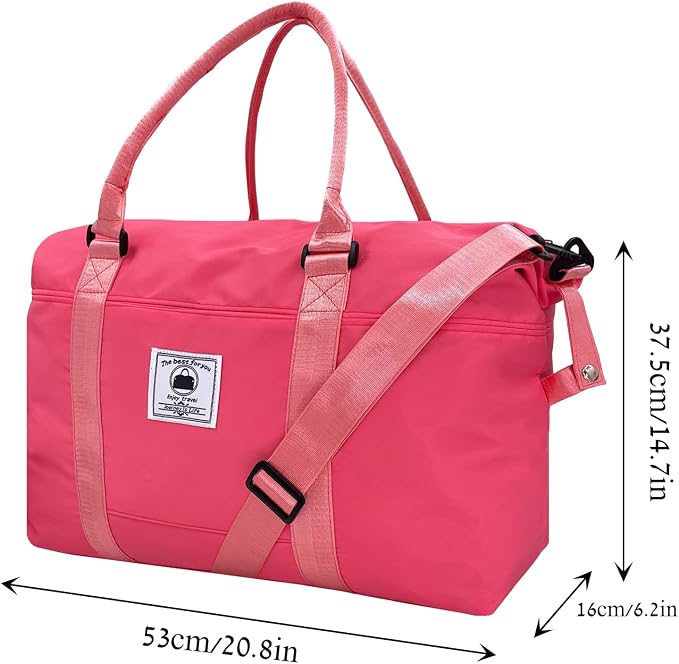Travel Duffle Bag, Waterproof Sport Tote Gym Bag