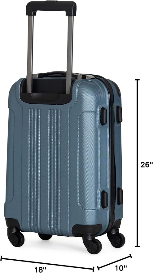 Kenneth Cole REACTION Out of Bounds Lightweight Hardshell 4-Wheel Spinner