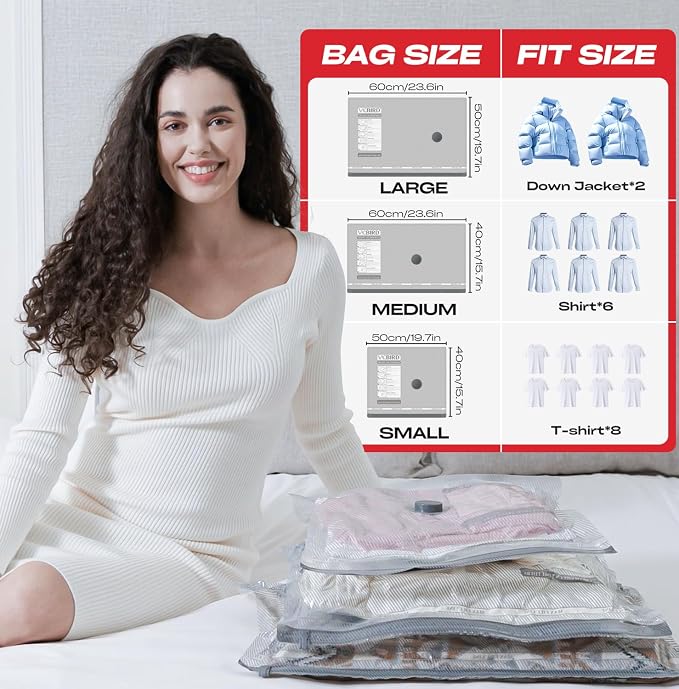 Travel Vacuum Storage Bags