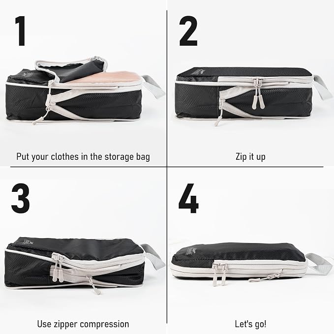 4-Piece Packing Cube Set