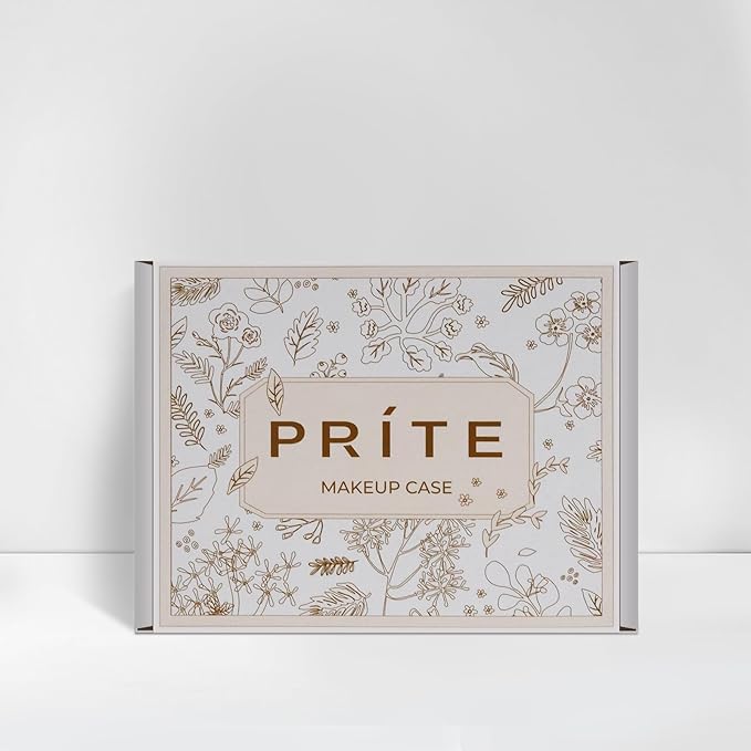 Prite Clear Makeup Bags Double Layer Cosmetic Bags