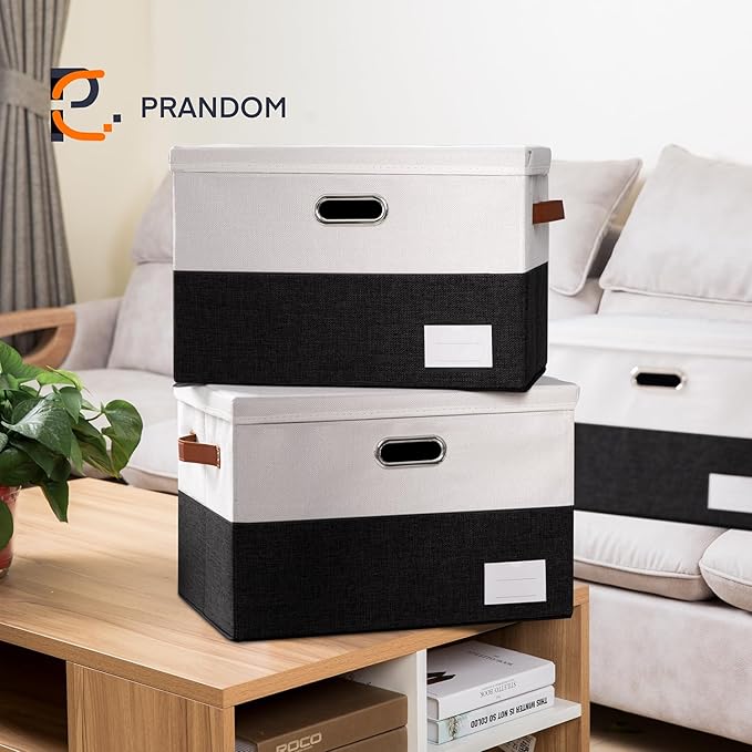 PRANDOM Foldable Storage Bins