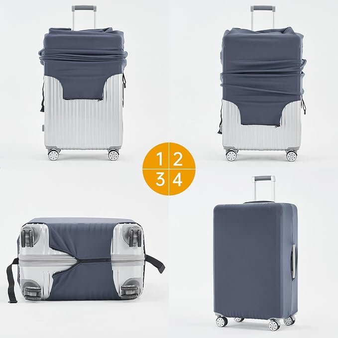 Travelkin Luggage Covers For Suitcase Tsa Approved, Suitcase Cover Protector