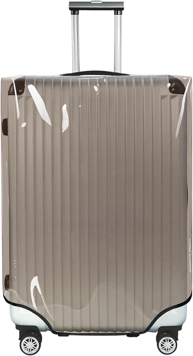 Explore Land Clear Luggage Cover Tough Protector Fits