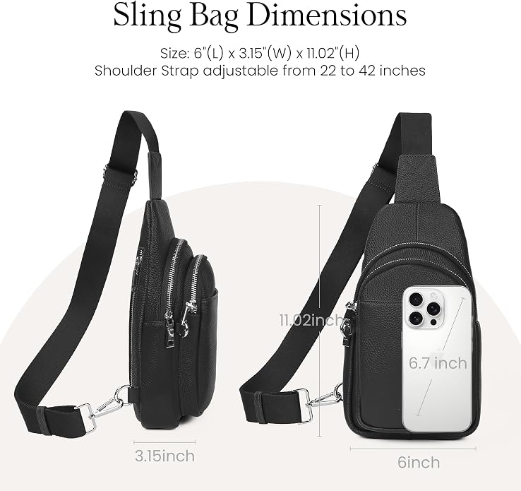 befen Genuine Leather Small Sling Bag