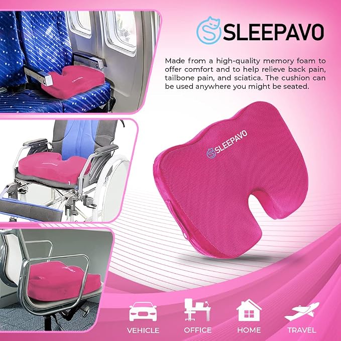 Sleepavo Office Chair Cushion