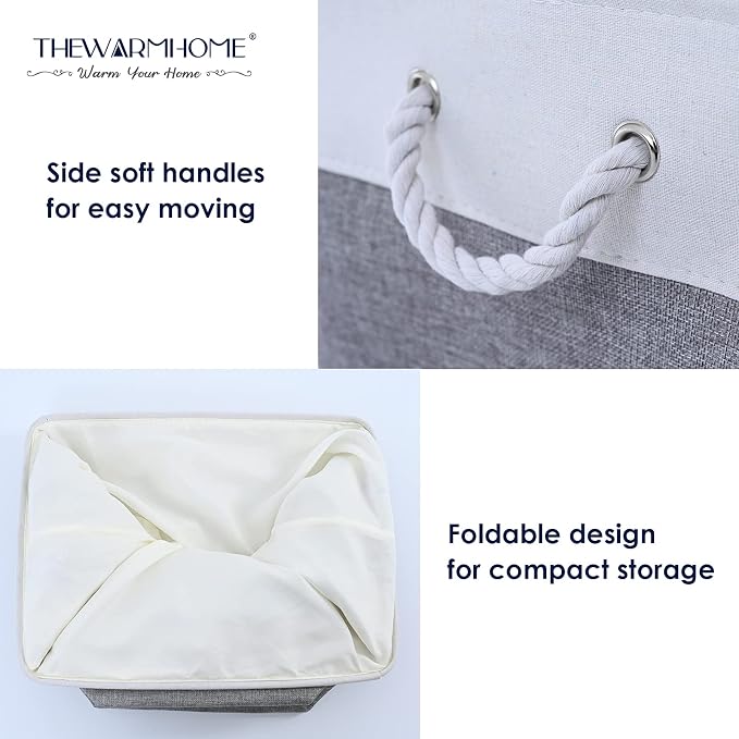 TheWarmHome Small Storage Baskets