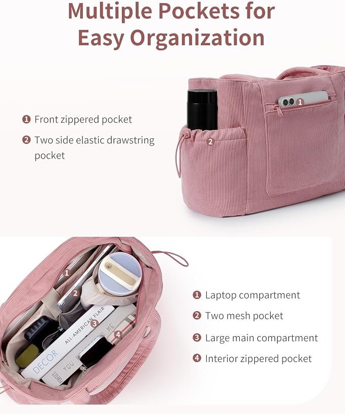 ECOHUB Tote Bag for Women, Work Tote Bags