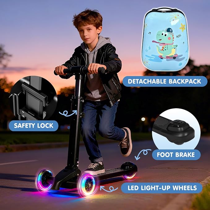 4-in-1 Detachable Scooter Luggage