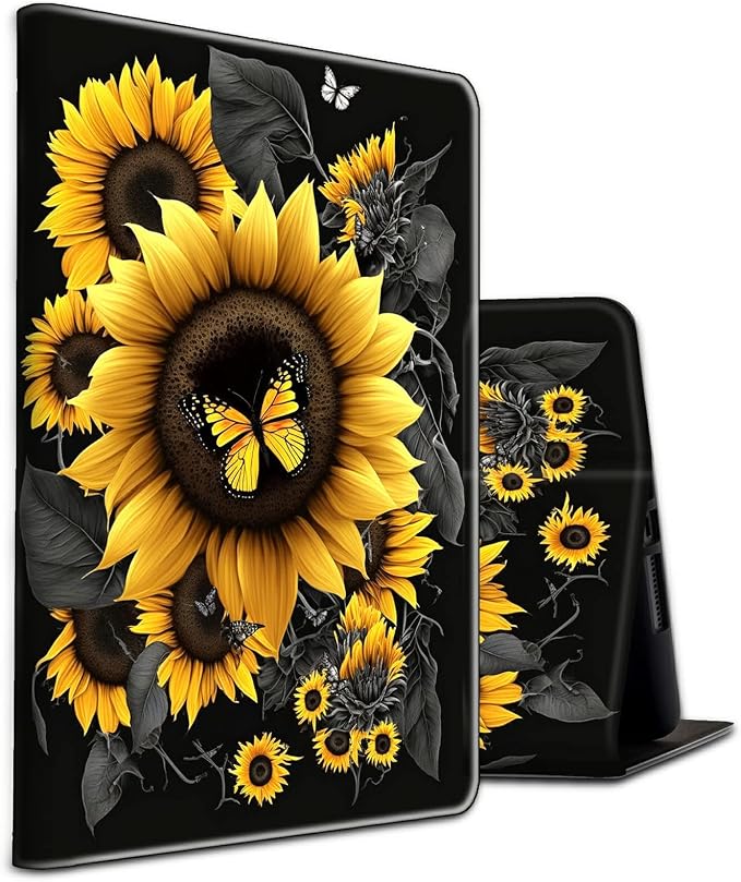 All-New HD 8 Plus Tablet Case Kindle Fire HD 8 Case 10th Generation 2024/2022/2020 Folding Stand PU Leather Slim Smart Cover with Auto Wake/Sleep for Amazon Fire Tablet 2020Animals Dog Paws