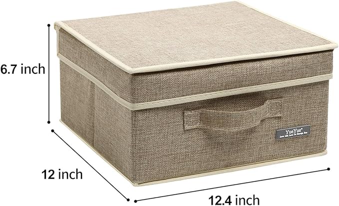 YueYue Small 4 Pack Fabric Stroage Box