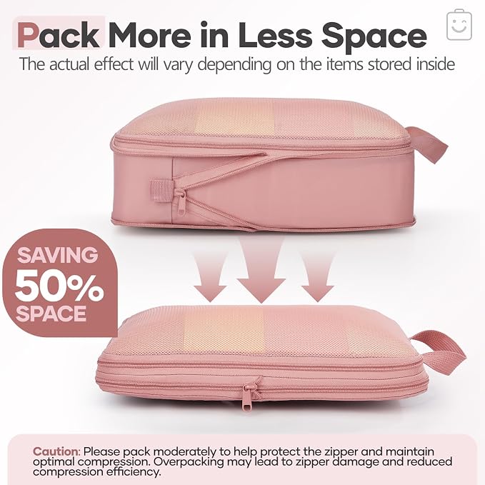 Veken 11 Set Compression Packing Cubes