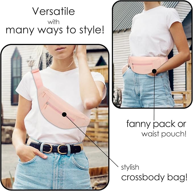 MAXTOP Large Crossbody Fanny Pack