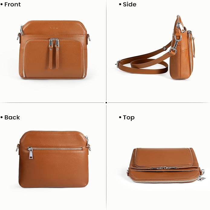 befen Genuine Leather Crossbody Purses