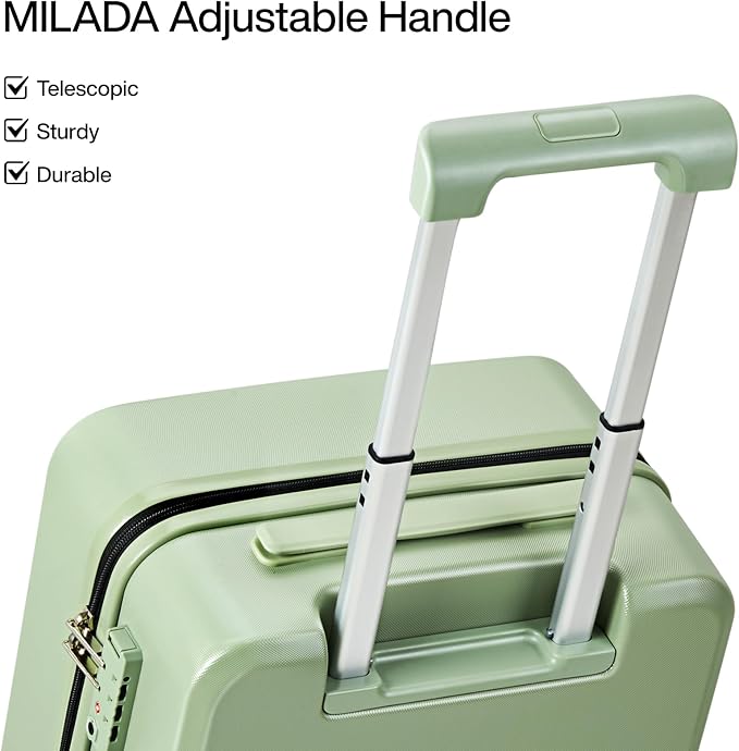 MILADA Underseat Carry On Luggage