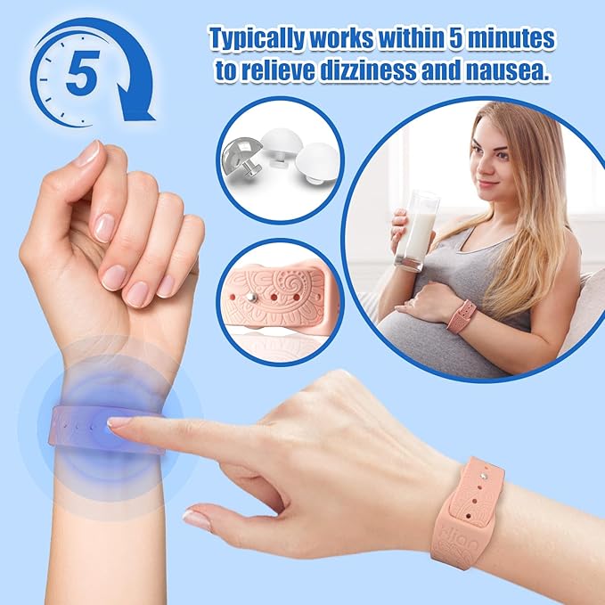 Hion Motion Sickness Bracelets Sea Sickness Wristbands