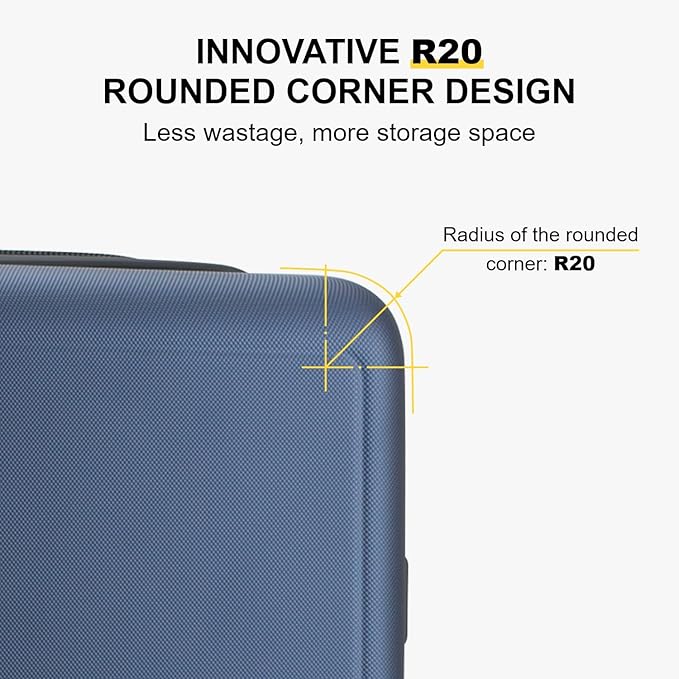 LEVEL8 Carry on Luggage Airline Approved, Small Carry on Suitcases