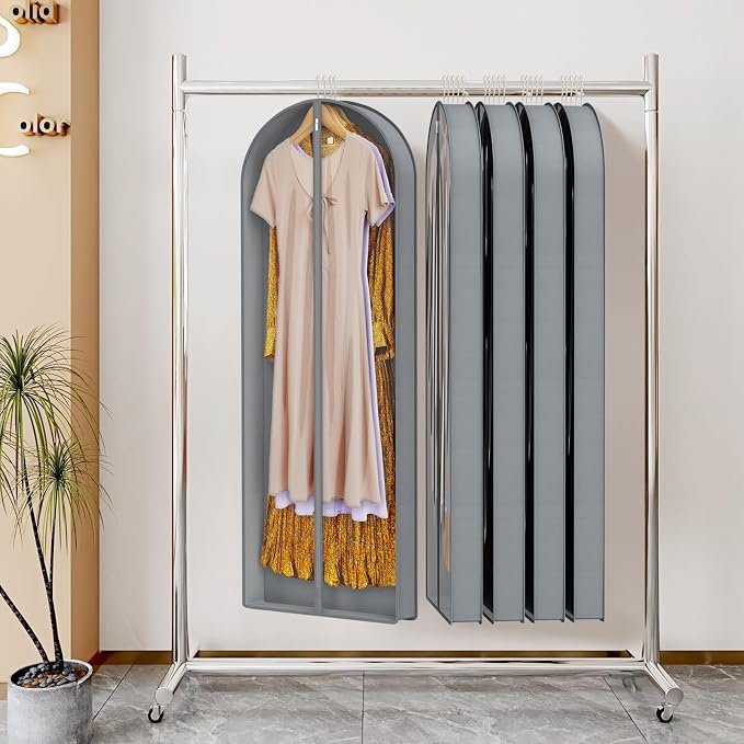 Zilink Luxury Breathable Fur Coat Storage Bags 60" Dress Bags
