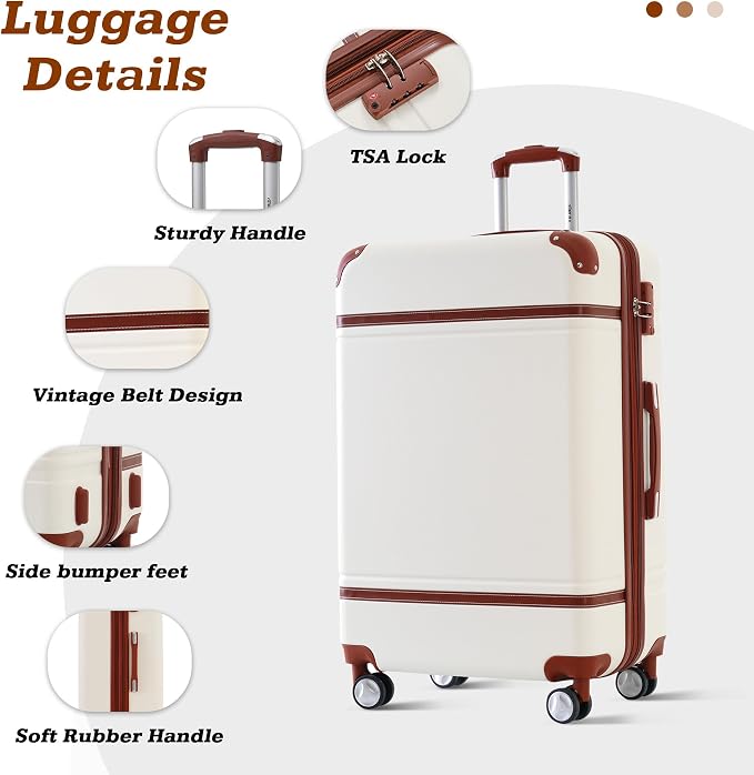 Merax Suitcase Set 28 inches Expandable Luggage