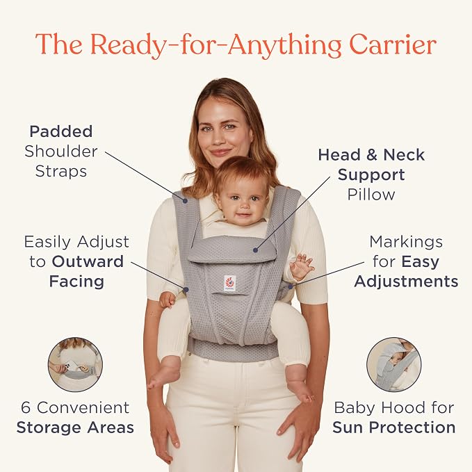 Ergobaby Omni Deluxe Baby Carrier Newborn to Toddler