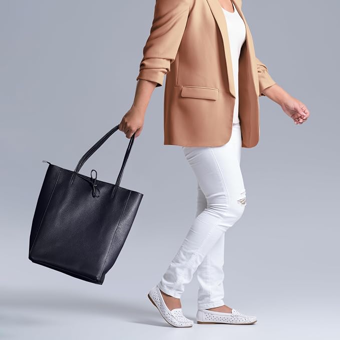 Italian Calf Leather Tote for Women