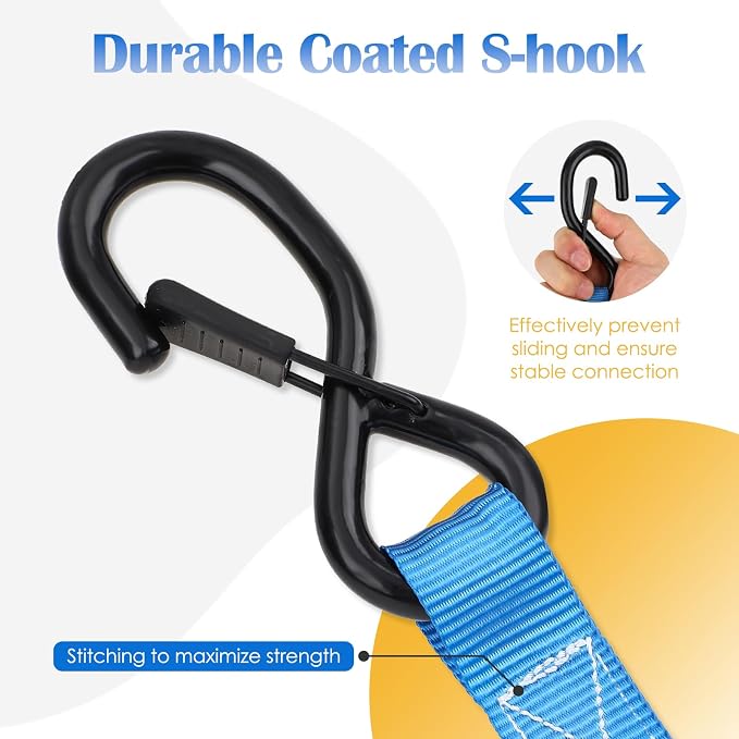 Ratchet Straps 4 Pack