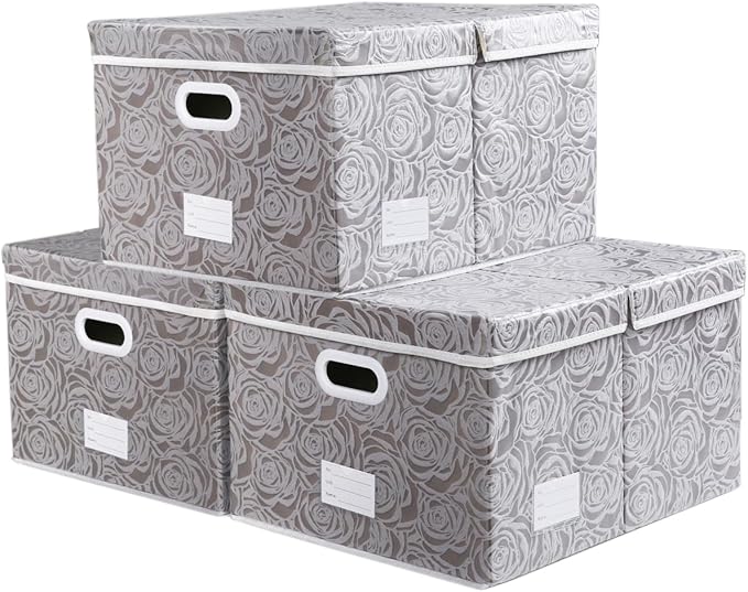 PRANDOM Jumbo Collapsible Storage Boxes