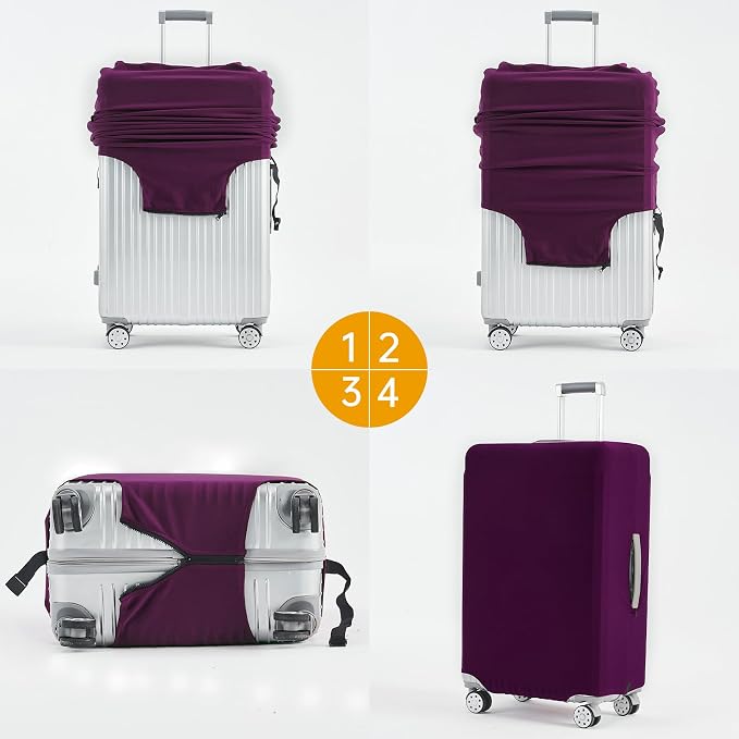 Travelkin Luggage Covers For Suitcase Tsa Approved, Suitcase Cover Protector