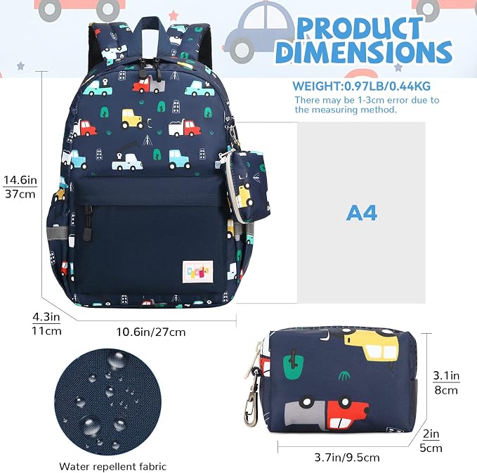 mygreen Toddler Backpack, Kids Backpack